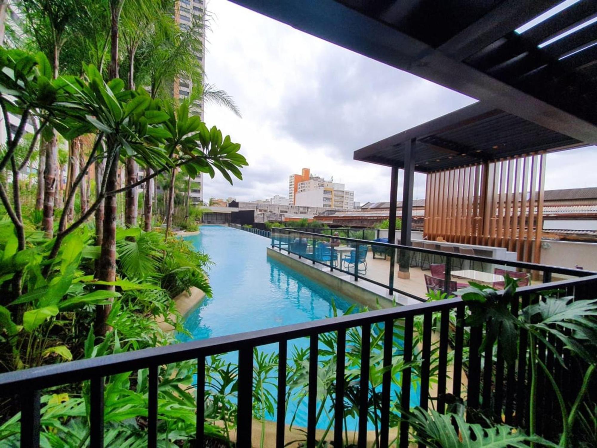Apto Resort Bras Piscina, Ar-Condicionado São Paulo Ngoại thất bức ảnh