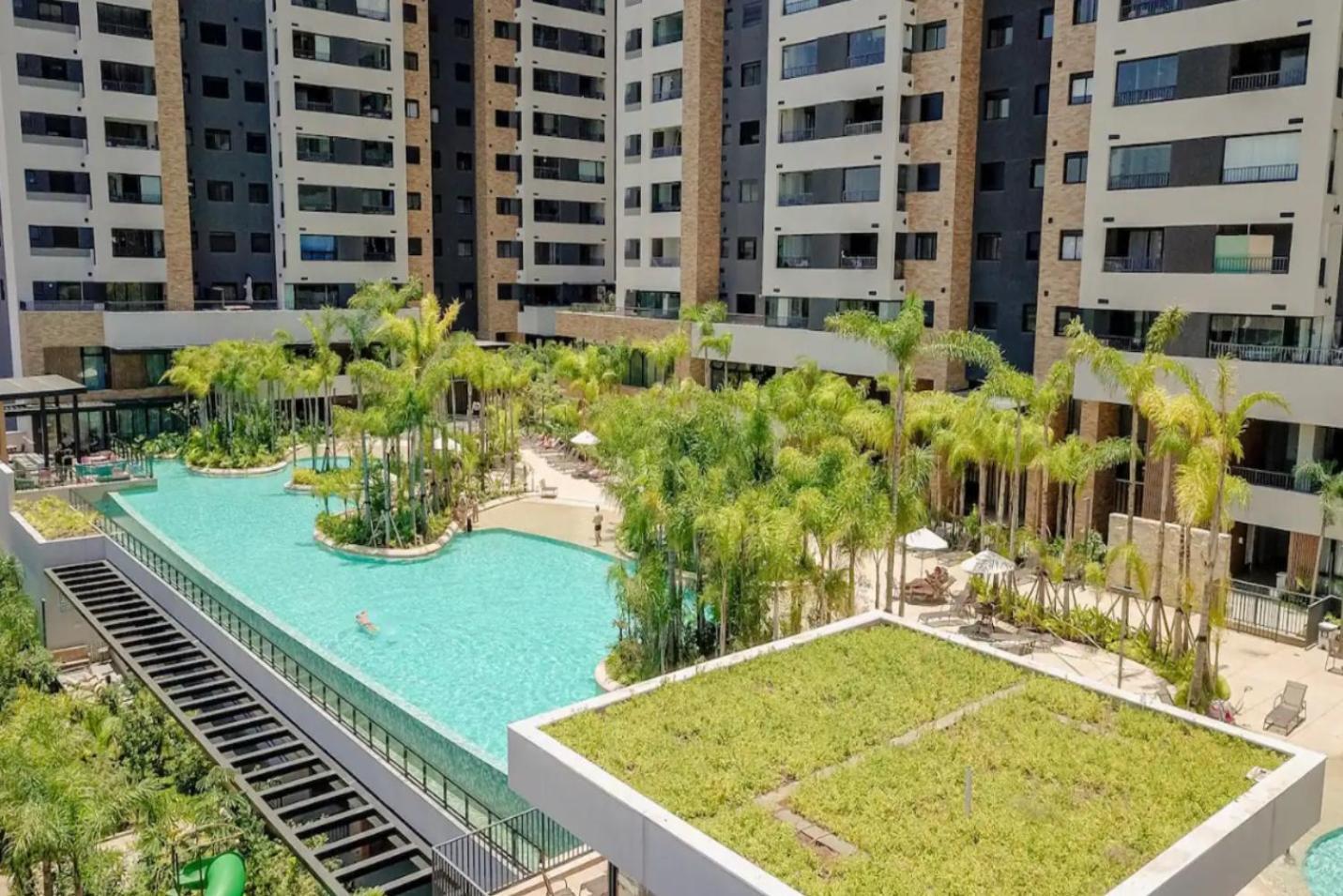Apto Resort Bras Piscina, Ar-Condicionado São Paulo Ngoại thất bức ảnh